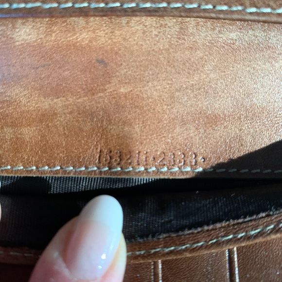 Brown leather Gucci wallet - Picture 9 of 10